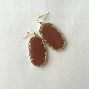 Kendra Scott Danielle Earrings - rust